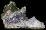 Amethyst Crystal Geode Section - Morocco #103246-1